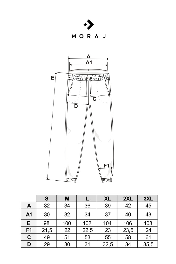 Damskie spodnie dresowe ocieplane joggery z wysokim stanem