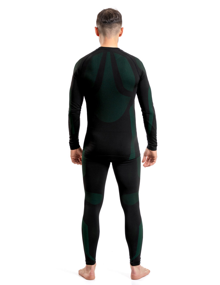 Bielizna termoaktywna - Termoaktywna bielizna męska komplet ZIELONY - produkt moraj.pl 6