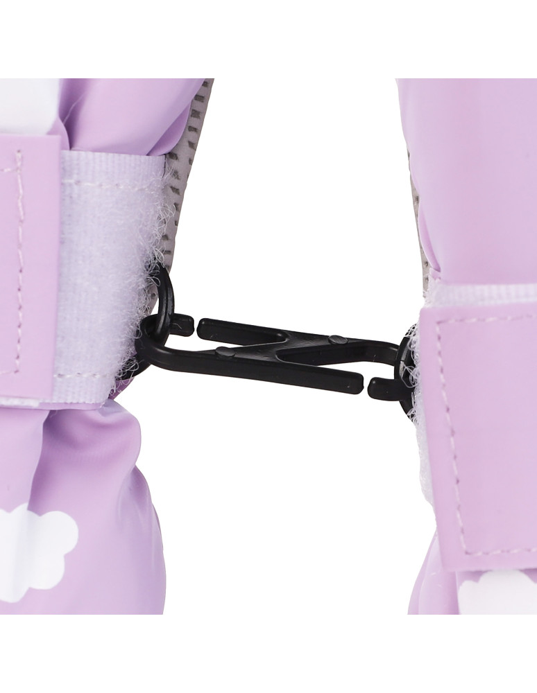 Rękawiczki - Dziecięce zimowe rękawiczki z motywem jednorożca FIOLETOWY - produkt moraj.pl 3