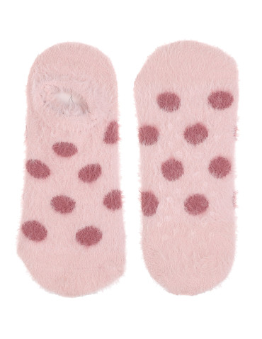 Niskie stopki - Ciepłe skarpetki stopki niskie damskie motyw kotka ABS 3-pak WIELOKOLOROWY - produkt 4