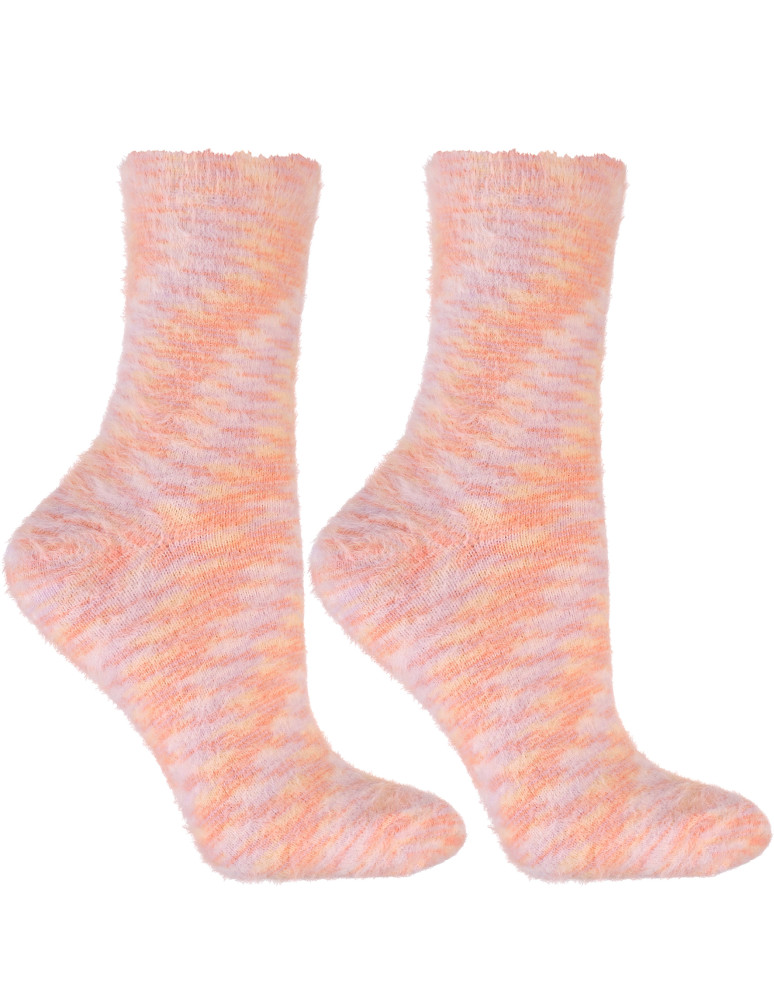 Skarpetki długie - Ciepłe skarpetki damskie długie 3-pak WIELOKOLOROWY  - produkt moraj.pl 3