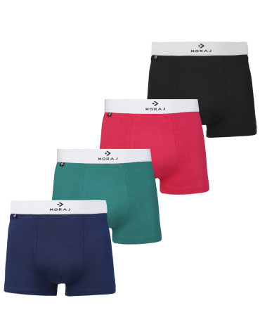 Majtki bokserki męskie dopasowane klasyczne gładkie