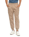Spodnie dresowe męskie ocieplane joggery BEŻOWY