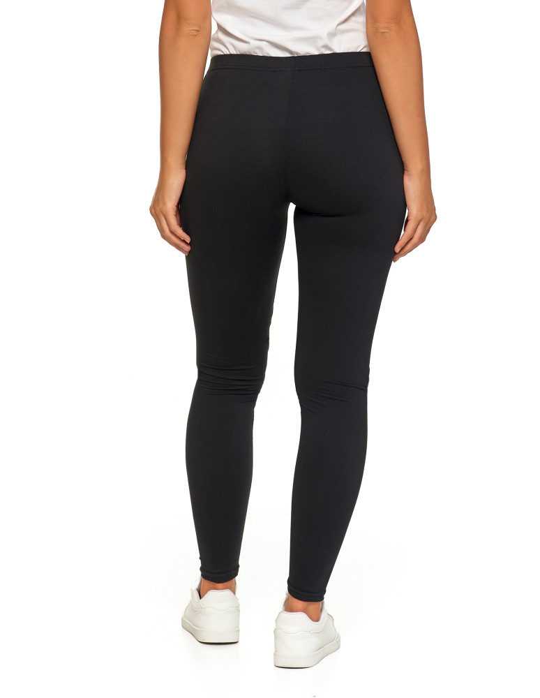 Legginsy damskie - Klasyczne czarne legginsy damskie peach touch CZARNY - produkt moraj.pl 7