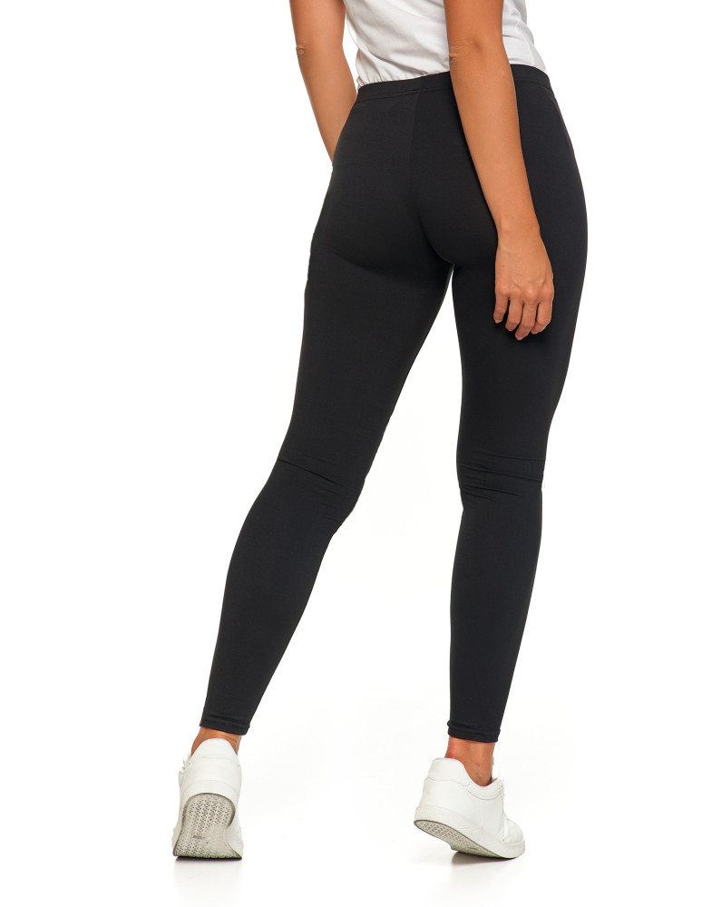 Legginsy damskie - Klasyczne czarne legginsy damskie peach touch CZARNY - produkt moraj.pl 8