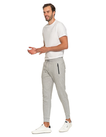 Spodnie dresowe joggery męskie z kieszeniami  - produkt 2