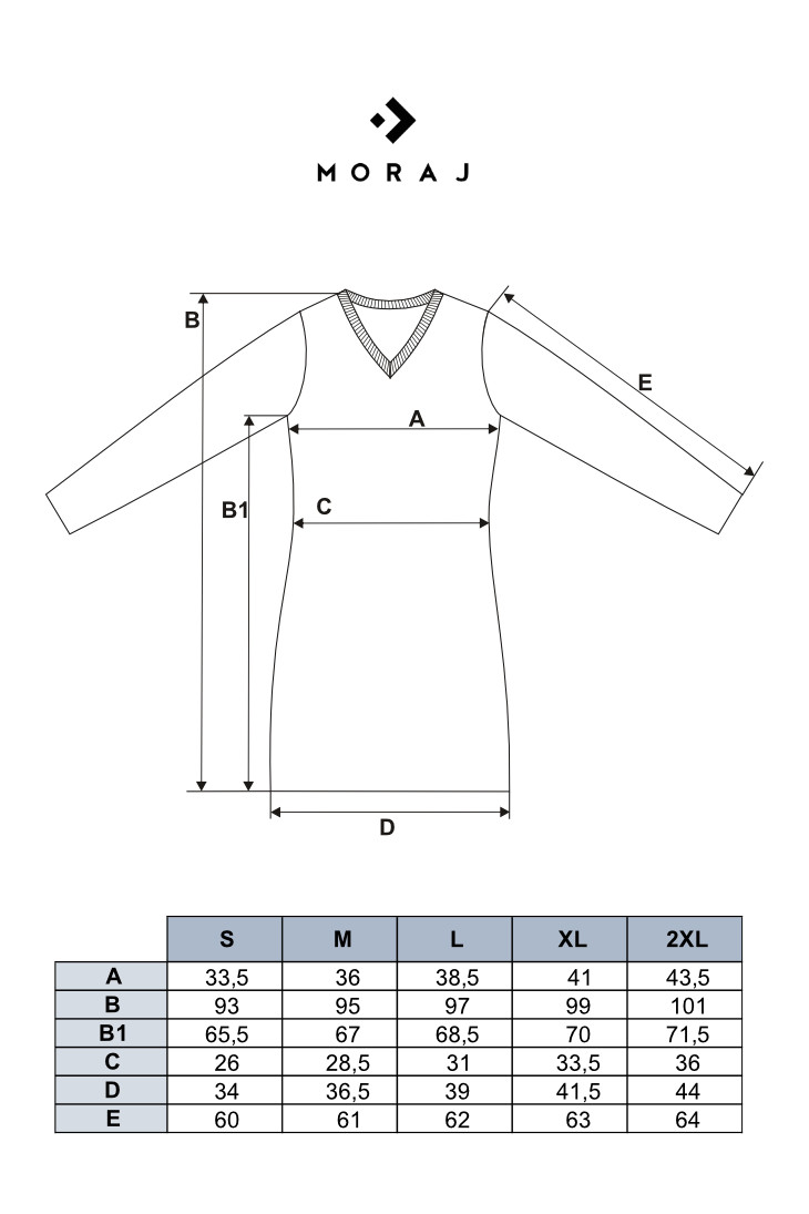 Damska sukienka dopasowana w prążek z długim rękawem Damska sukienka dopasowana w prążek z długim rękawem