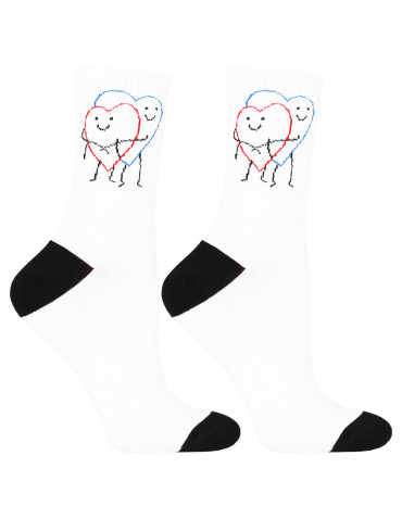 Damskie skarpetki na walentynki zakochana para 3-pak - produkt 2