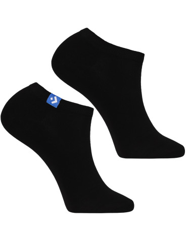 Stopki - Męskie skarpetki stopki z kolorowymi oznaczeniami 10-pak CZARNY - produkt 5