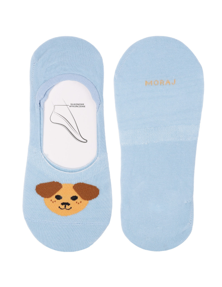 Niskie stopki - Skarpetki damskie stopki niskie z wzorami zwierząt 3-pak WIELOKOLOROWY  - produkt moraj.pl 4