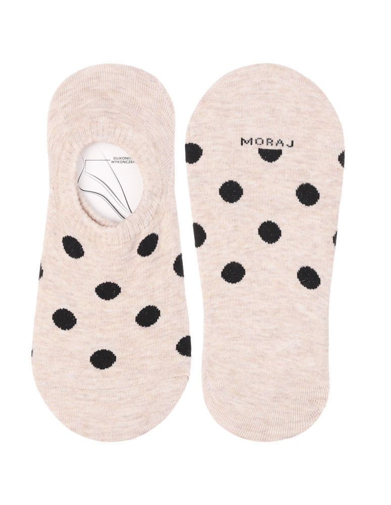 Niskie stopki - Damskie skarpetki niskie stopki w grochy 12-pak WIELOKOLOROWY  - produkt moraj.pl 2