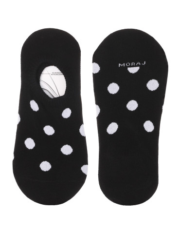 Niskie stopki - Damskie skarpetki niskie stopki w grochy 12-pak WIELOKOLOROWY - produkt 4