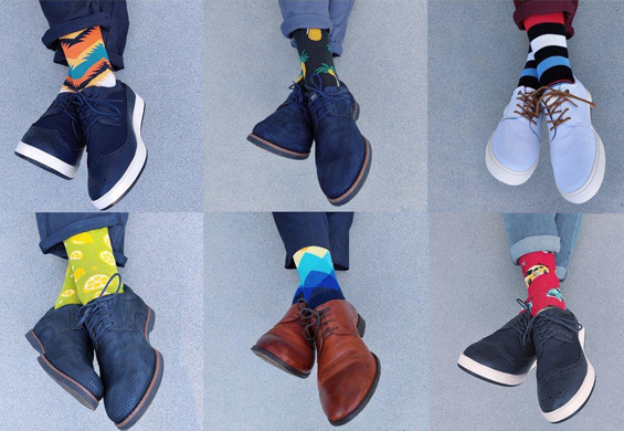 Jak nosić kolorowe skarpetki? - poznaj nasze tipy