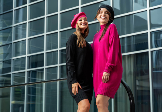 Materiały, które warto znać: wiskozowa dzianina, bawełniana popelina i nowoczesne tkaniny jak scuba.