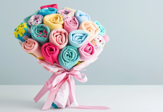 Jak zrobić bukiet ze skarpetek? Zabawny pomysł na prezent na Dzień Kobiet