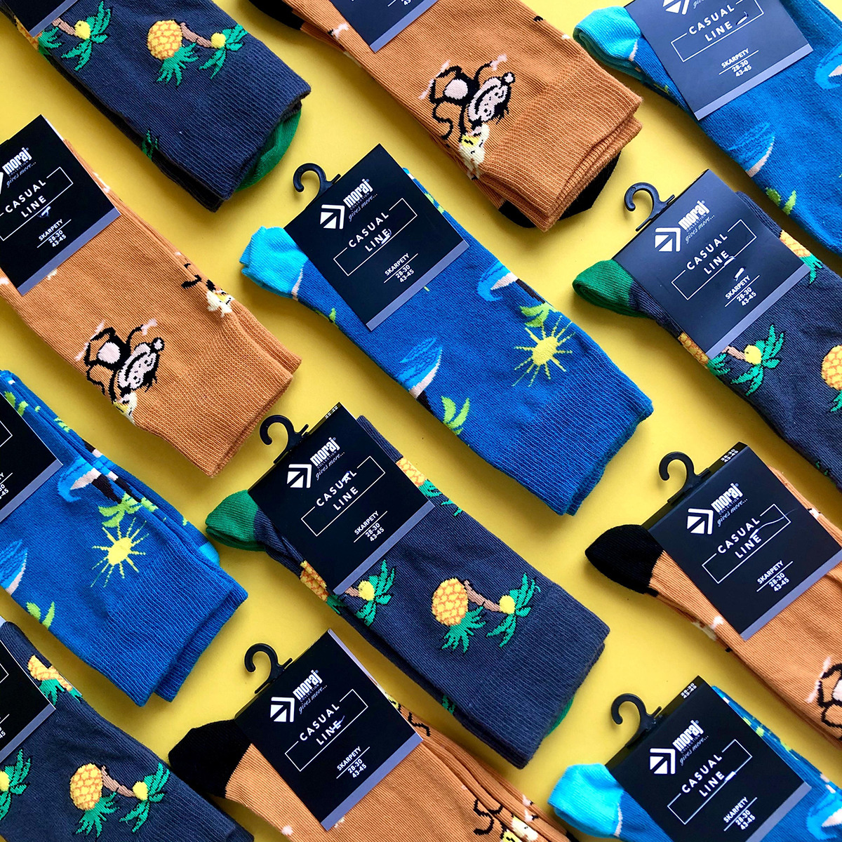 Przewodnik po liniach skarpet Moraj Przewodnik po liniach skarpet Moraj